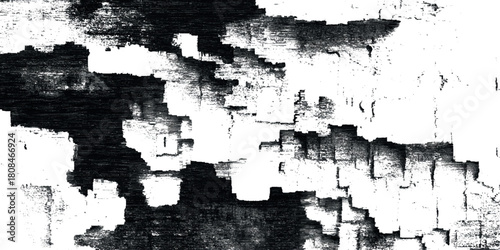 Grunge Papercut Texture Overlay Distressed Paper Cut Edge Background with Rough Vintage Effect.