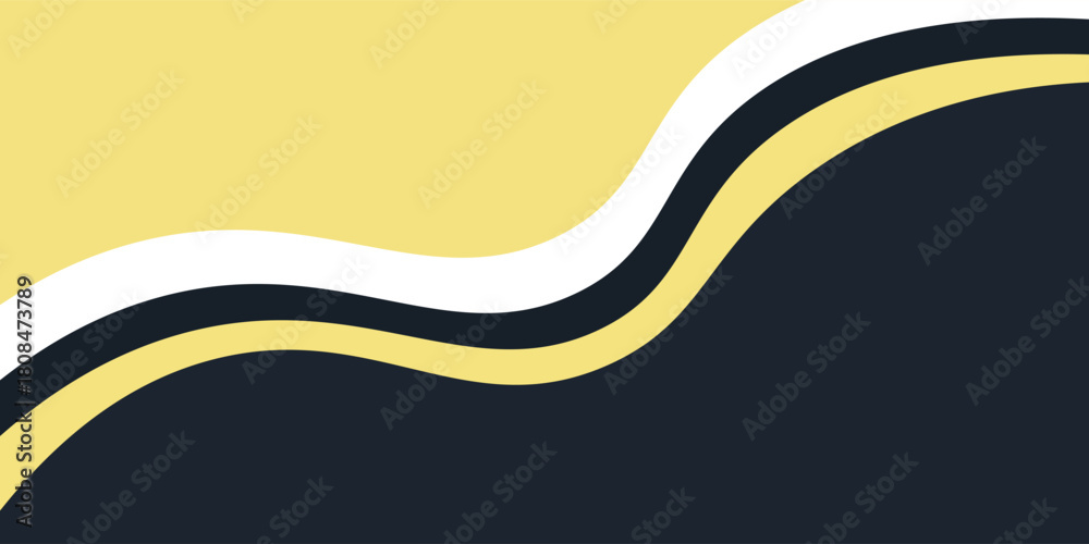 Obraz premium Abstract banner gold web banner waves vector in gold colors. Abstract swoosh texture