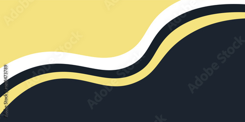 Abstract banner gold web banner waves vector in gold colors. Abstract swoosh texture