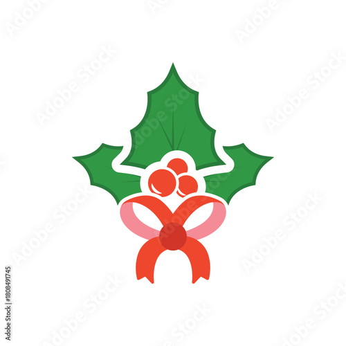 Colorful icon for  holly