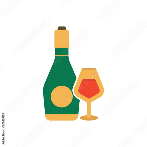 Colorful icon for  beer