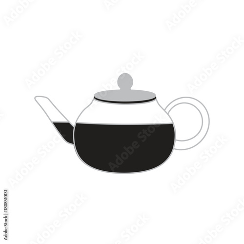 teapot with coffee