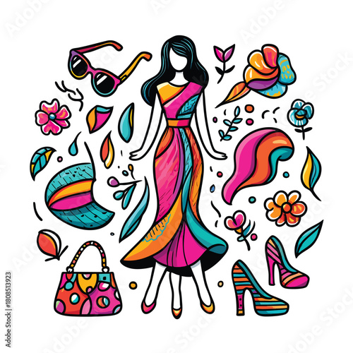 Abstract Minimalist White Background for Digital Art or Design Projects