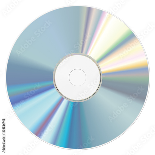 Laser Media Mockup CD