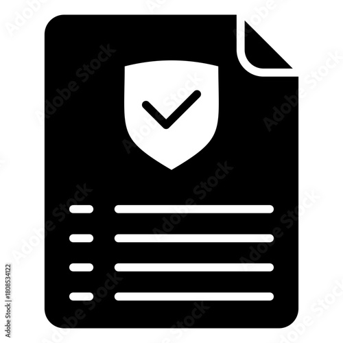 Document  Icon Element For Design