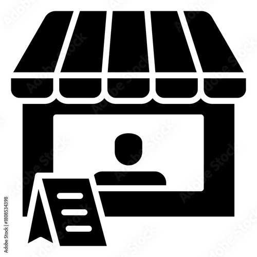 Vendor  Icon Element For Design