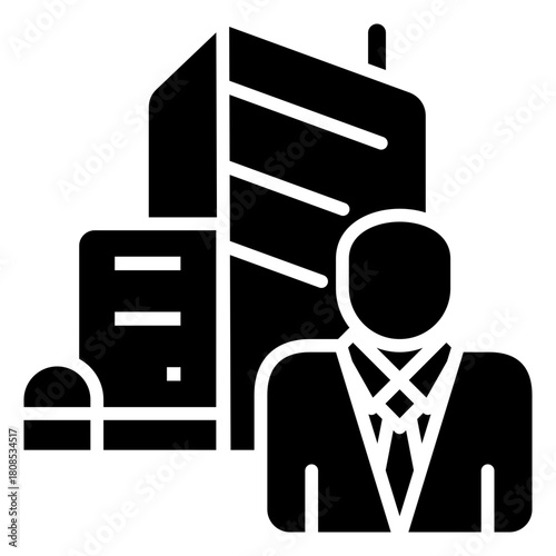 Proprietorship  Icon Element For Design