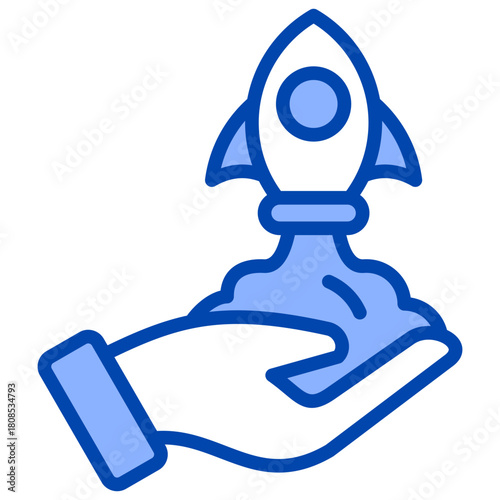 Startup  Icon Element For Design