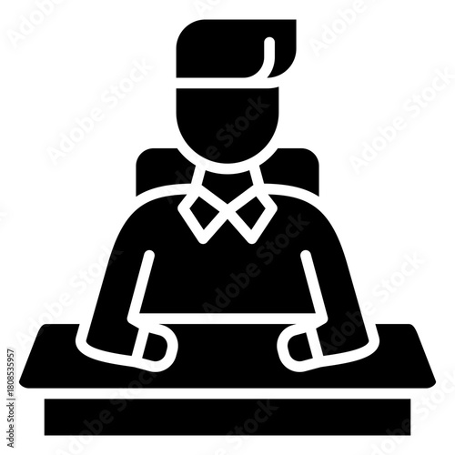 Chairman  Icon Element For Design