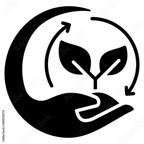 Sustainability  Icon Element For Design