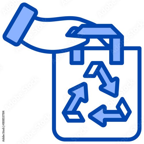 Eco Friendly  Icon Element For Design