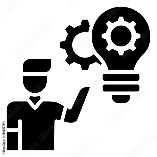 Project Management  Icon Element For Design