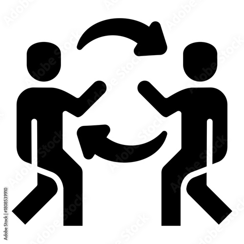 Interpersonal Skills  Icon Element For Design