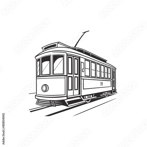 Balck Friday trolley silhouette black fill white background