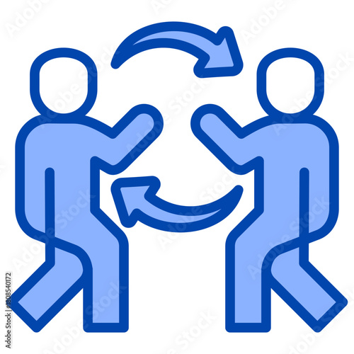 Interpersonal Skills  Icon Element For Design