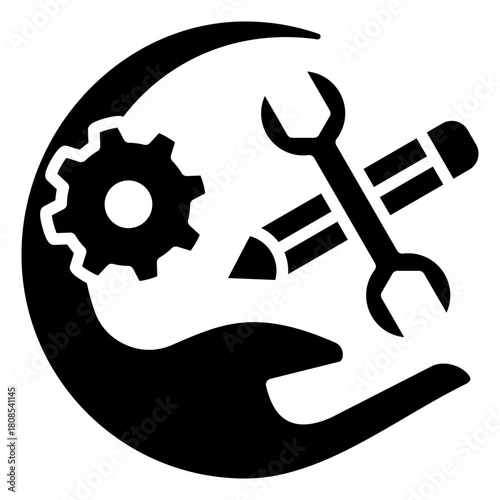 Vocational  Icon Element For Design