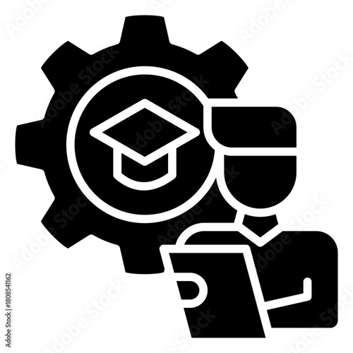 Apprenticeship  Icon Element For Design