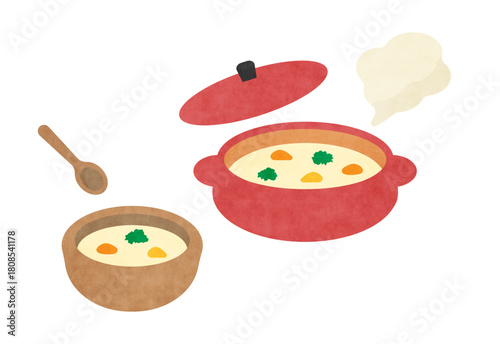 シチュー　イラスト