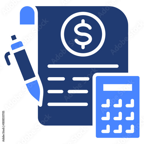 Assessment Icon Element For Design