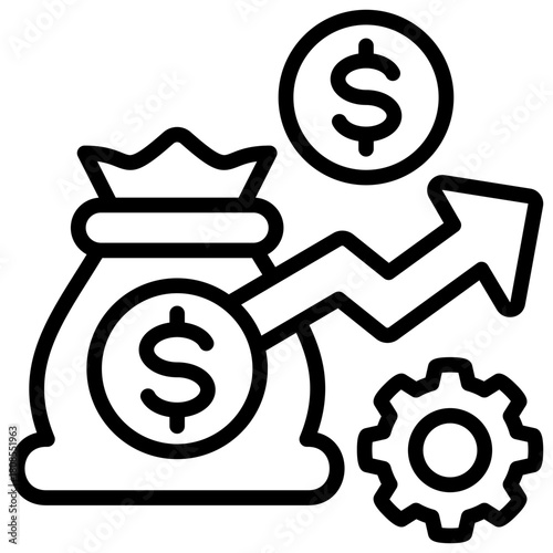 Optimization Icon Element For Design