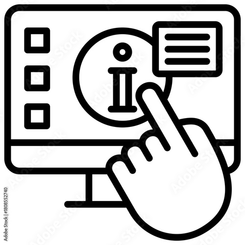 Self Service Icon Element For Design