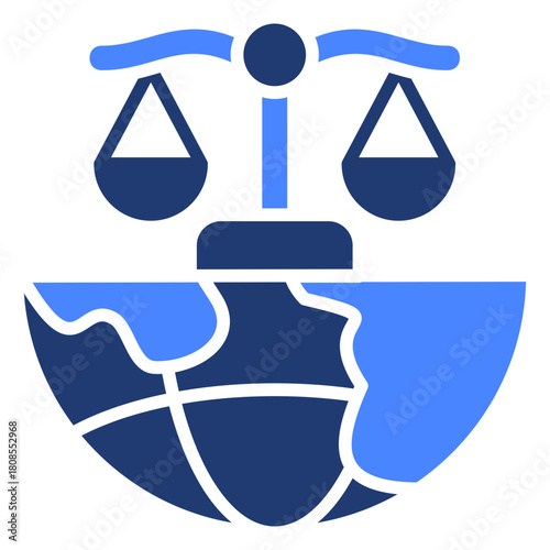 Law Icon Element For Design