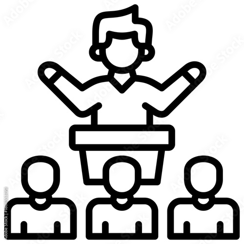 Senator Icon Element For Design