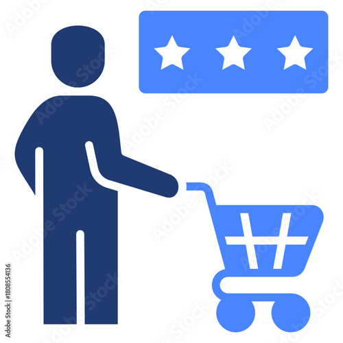 Customer Experience Icon Element For Design