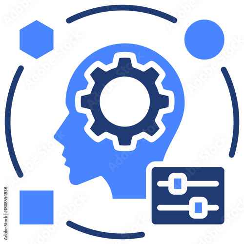 Adaptability Icon Element For Design
