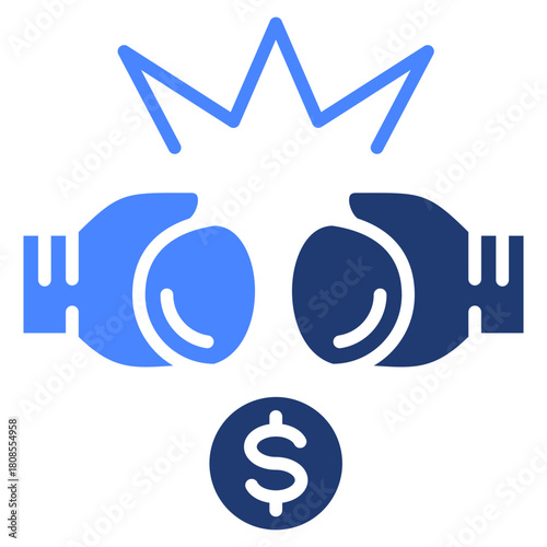 Rivalry Icon Element For Design