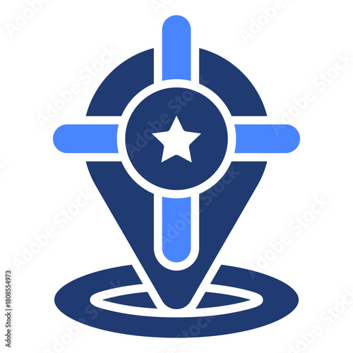 Positioning Icon Element For Design