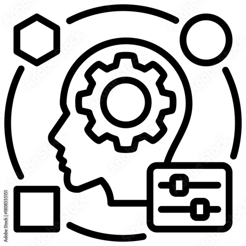 Adaptability Icon Element For Design