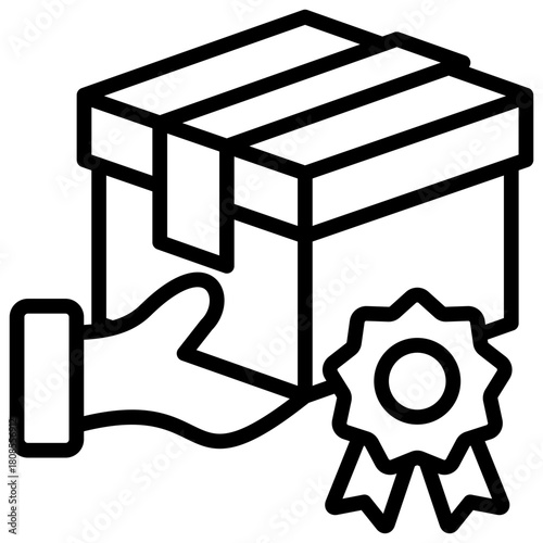 Brand Loyalty Icon Element For Design