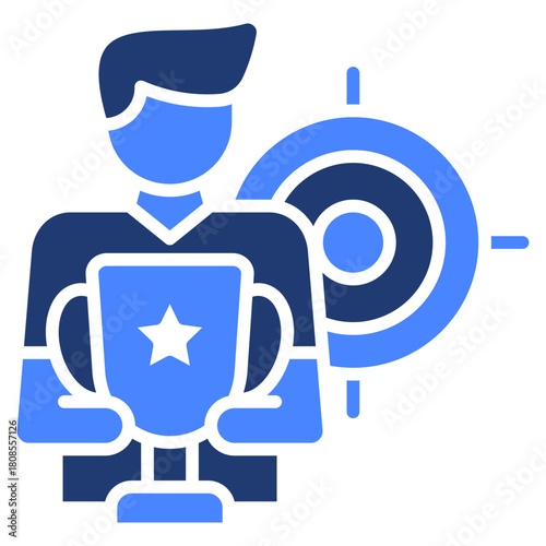 Competitors Icon Element For Design