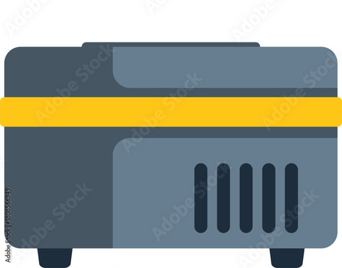 Portable electric generator providing electricity during power outage