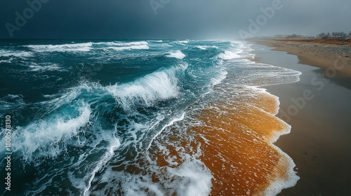 Dramatic Coastal Waves Crashing on Sandy Shore

Category Landscapes