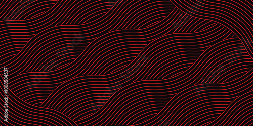 farm red and blak banner, organic abstract background with fields. wavy green lines, natural organic products. ecology background.