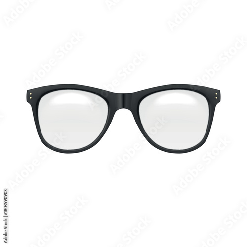 Stylish black frame spectacles designed for clear vision and modern aesthetics in everyday wear