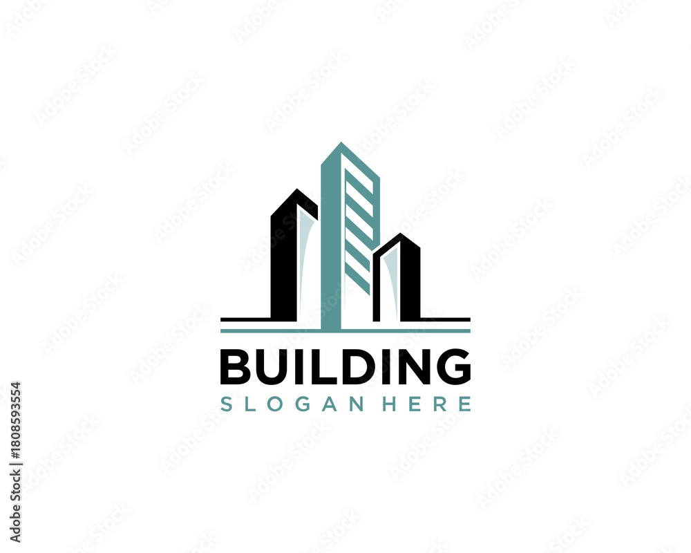 Fototapeta premium Building logo