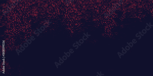 creative sport dots red and blue color pattern gradient grunge texture background.