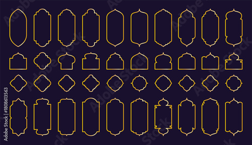 refined golden outlined labels tailored for sophisticated product presentation in boutique settings