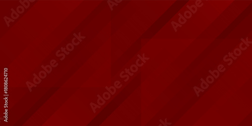 Red line with white architecture futuristic background minimal concept vector illustration subtle design.