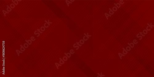 Red line with white architecture futuristic background minimal concept vector illustration subtle design.