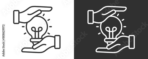 Development Icon Set Vector Collection Isolated In Black And White