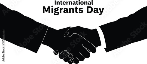 International Migrants Day with a handshake a day to celebrate migrants and their contributions
