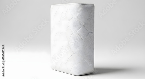 Comfortable all white mattress, perfect for a restful night's sleep and relaxation
