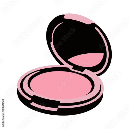 blush on  vector illustration design