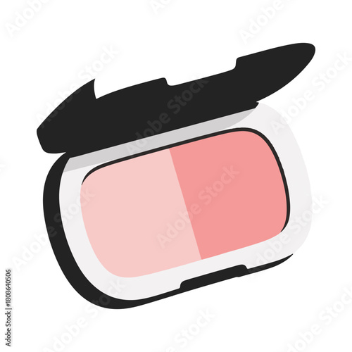 blush on  vector illustration design
