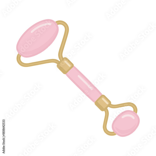 facial roller vector illustration design