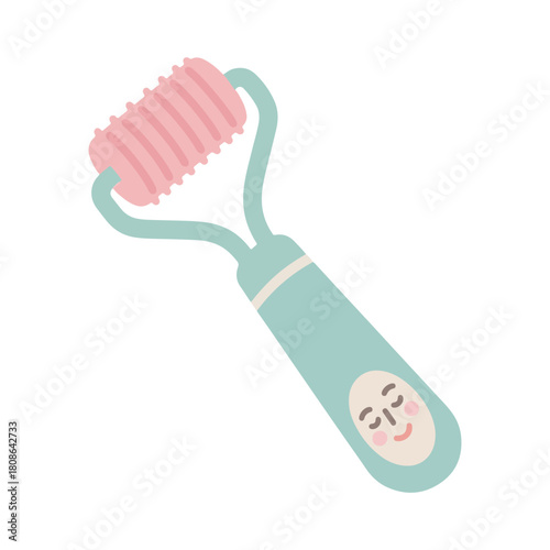 facial roller vector illustration design